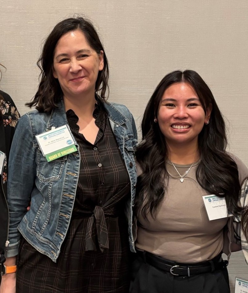 Michi Shinohara and Caroline Raymundo