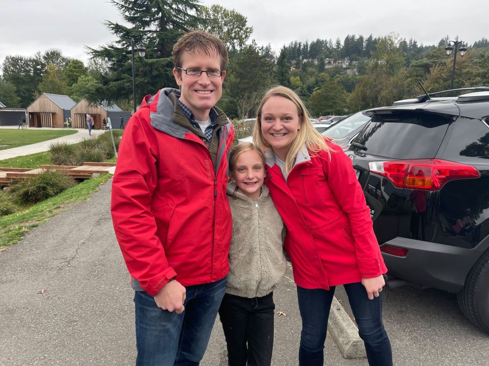Lindsay with her family