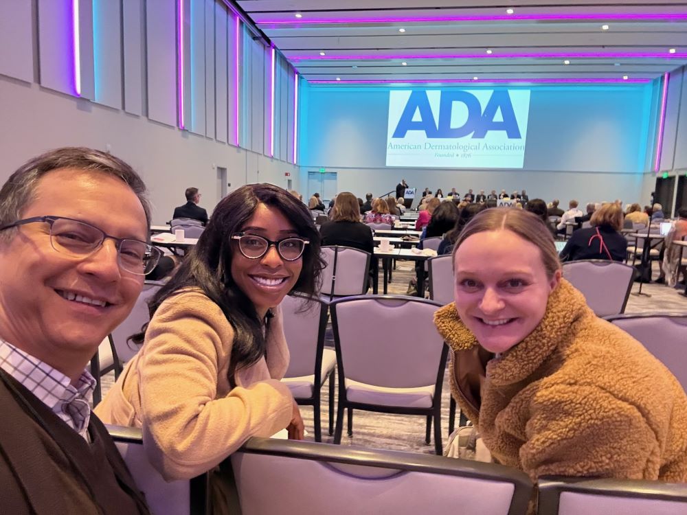 Residents and Dr. Nghiem at the ADA