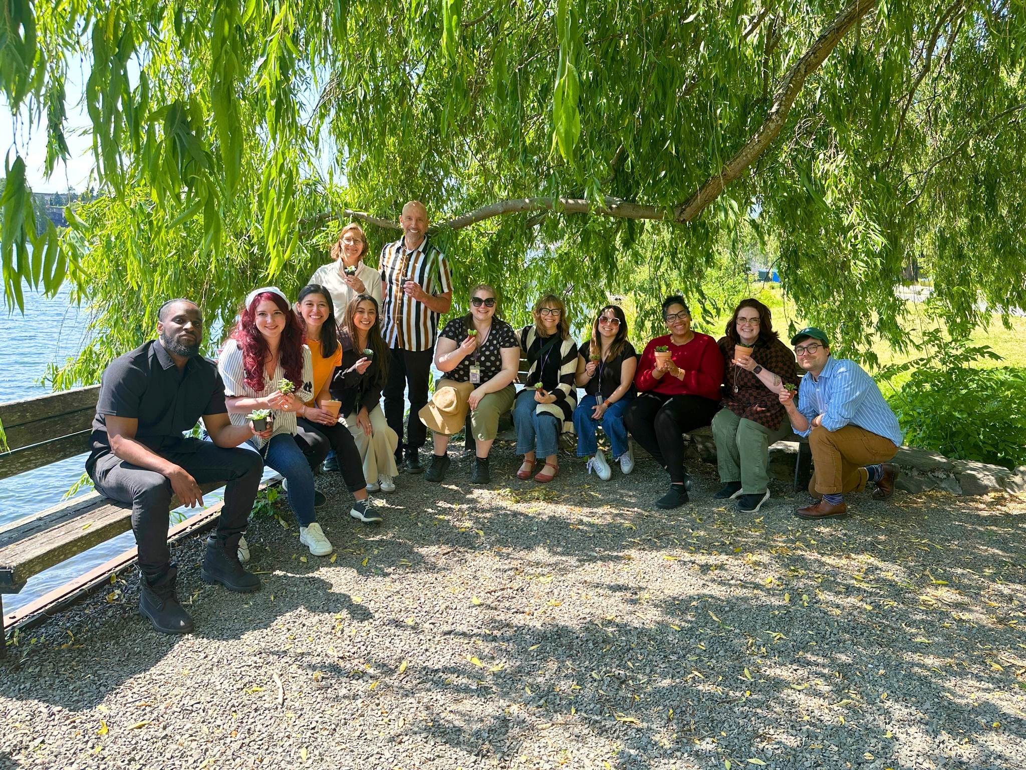 Admin retreat group photo 