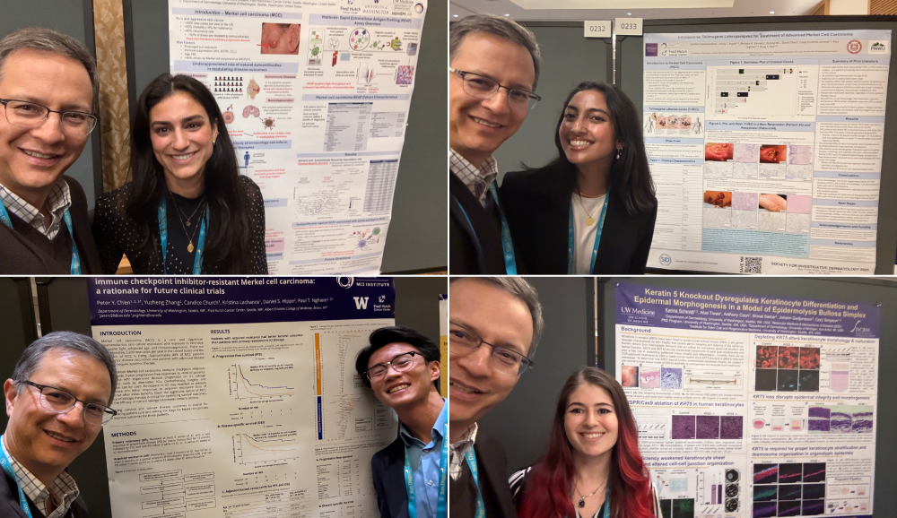 Collage of poster presenter photos