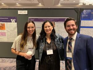 (l-r) Drs. Caitlin Crimp, Michi Shinohara and Marty Dittmer at the American Society of Dermatopathology's Annual Meeting in Chicago.