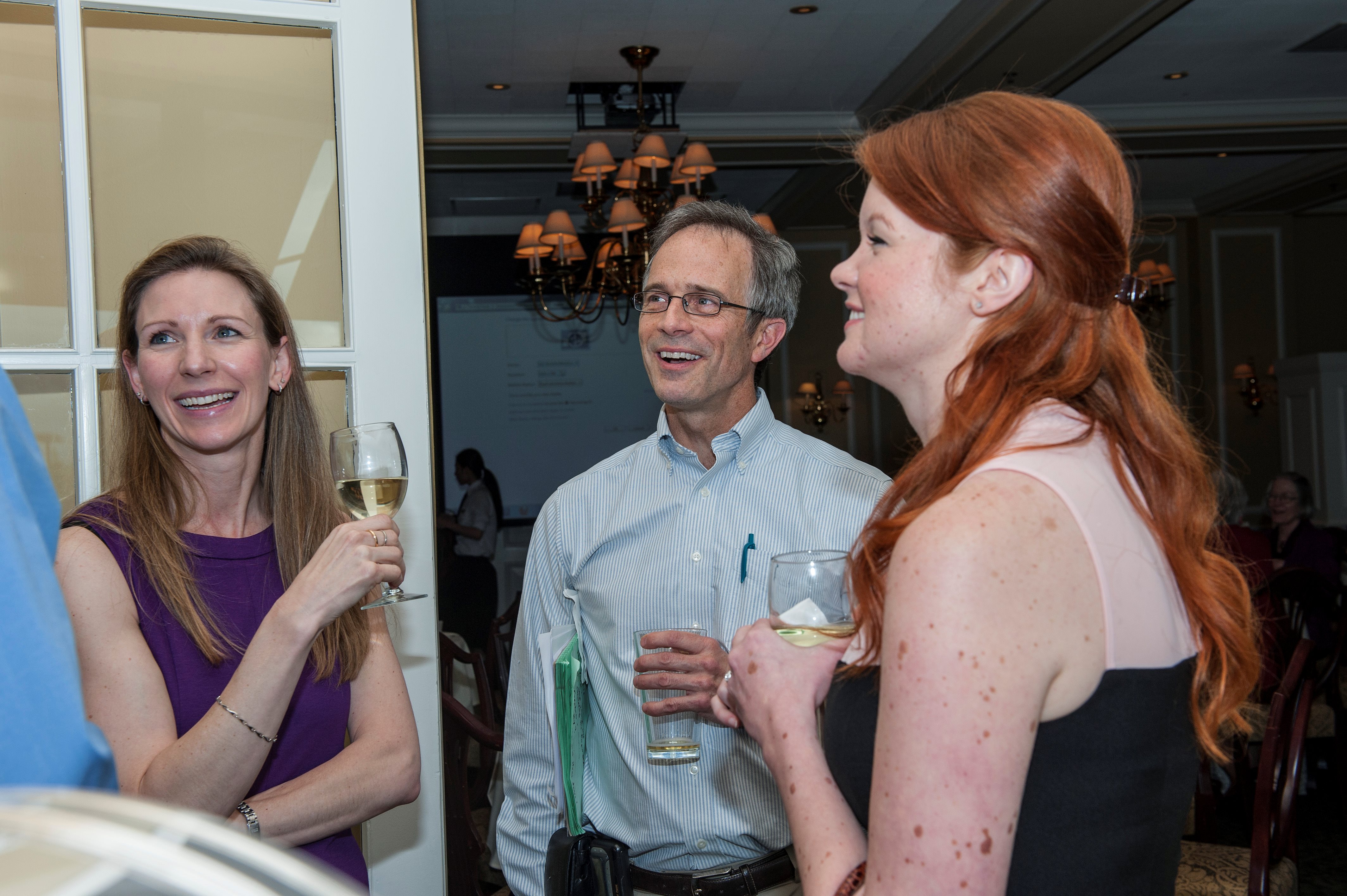 Erin, Dr. Heather Brandling-Bennett, and Rob