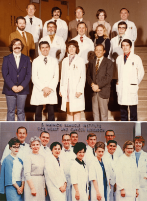 UW Dermatology staff and faculty in the 1960's.