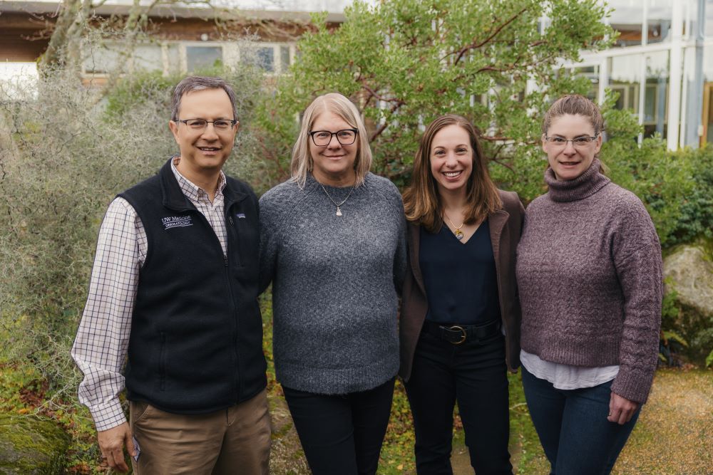 (l-r) MC3 Leadership Team; Dr. Paul Nghiem, Krista Lachance, Candice Church, Rima Kulikauskas