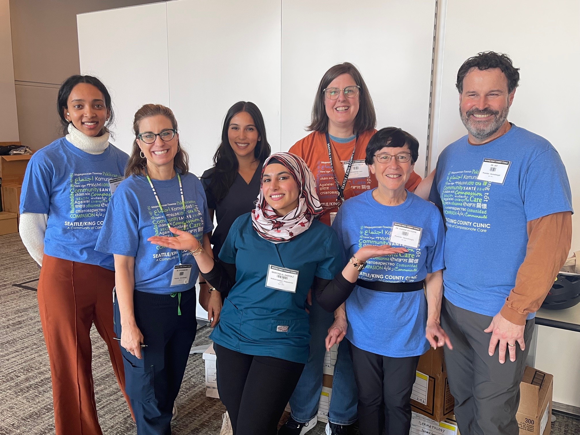 SKCC Dermatology Clinic Volunteers