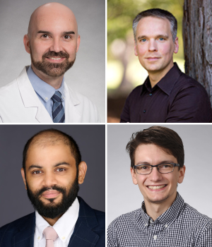Cory Simpson, MD, PhD, Andre Berndt, PhD (bottom left) Shivam Zaver, Christopher Johnson