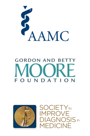 AAMC, Gordon and Betty Moore, SIDM logos