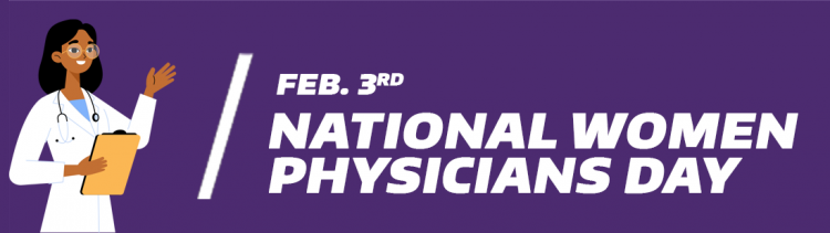 National Women Physicians Day banner