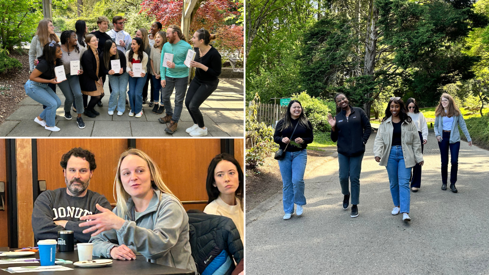 Faculty and residents at our annual Spring Retreat. 