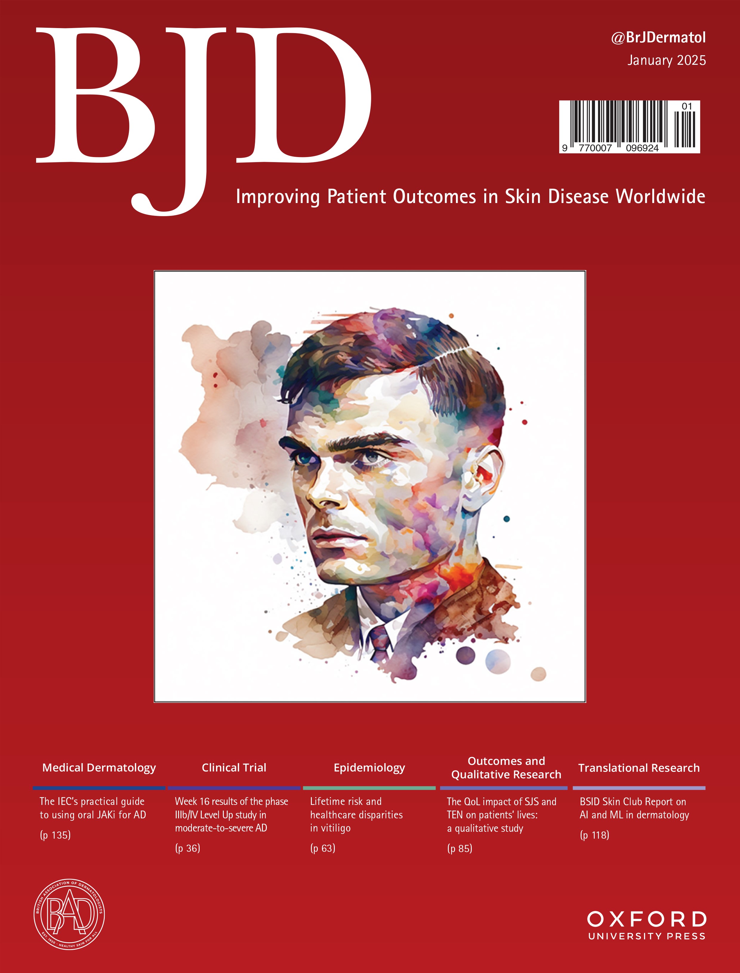 Cover of British Journal of Dermatology 