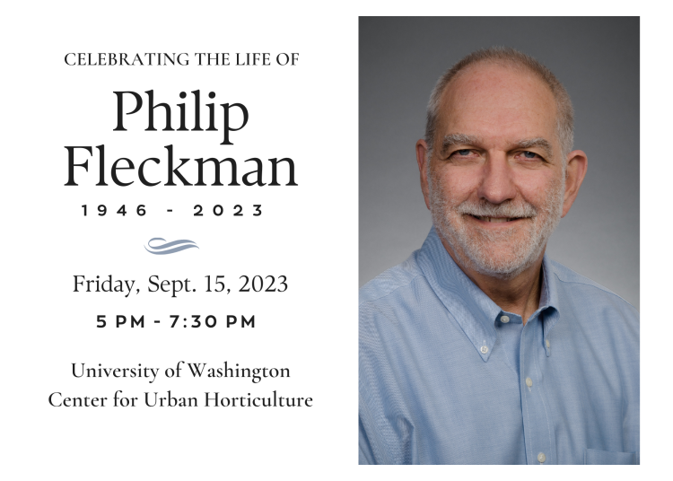 Celebration of Life in Memory of Phil Fleckman graphic