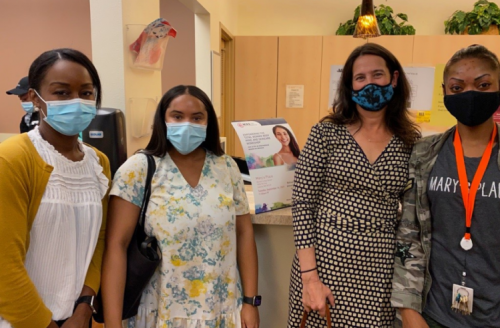 Mary’s Place volunteers