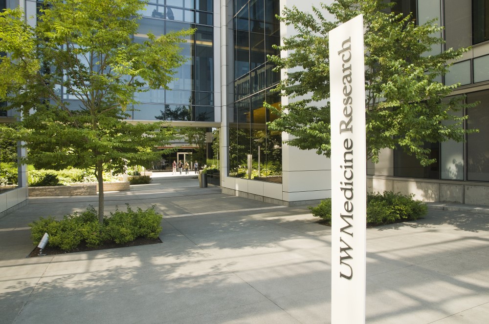 UW Medicine sign in South Lake Union 