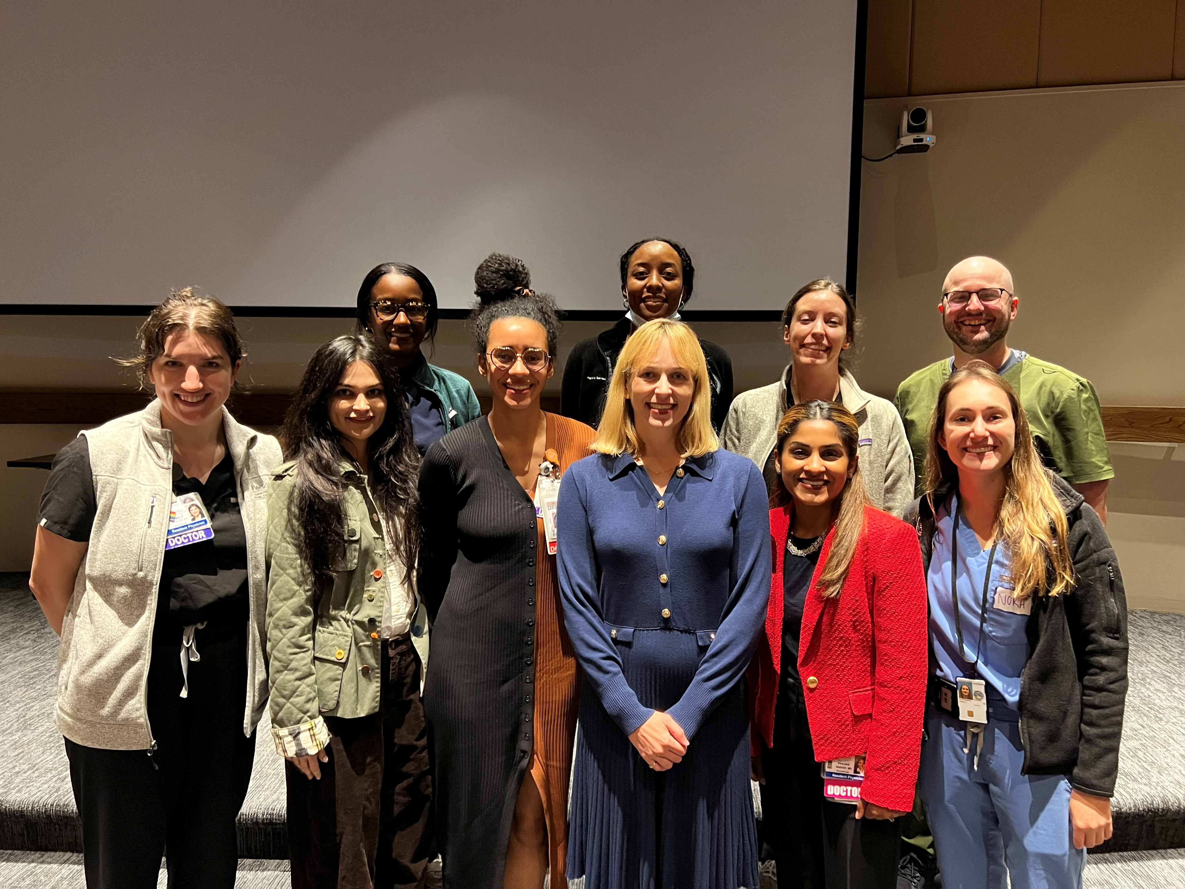 UW Dermatology residents with Dr. Tiffany Scharschmidt