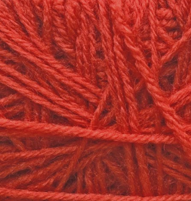 heart made of yarn