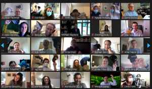 Zoom group photo screenshot