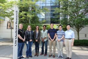 Researchers from the Kawasumi Lab, Dr. Masaoki Kawasumi (pictured, far right)